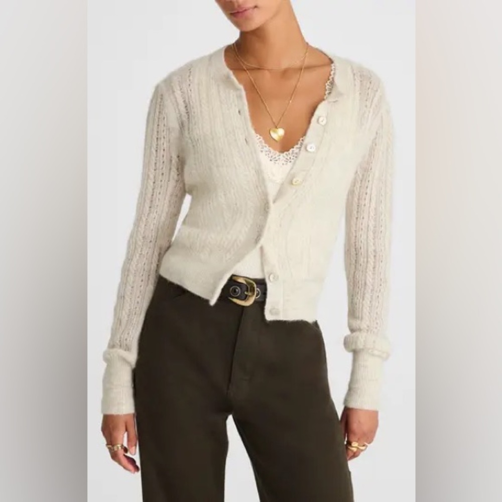 Madewell Alpaca-blend Cardigan